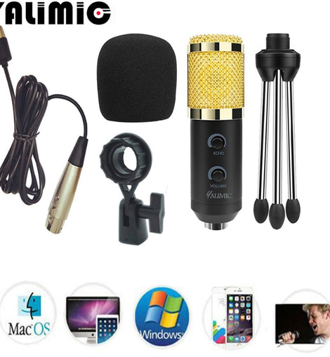 BM 900 USB Condenser Microphone - yourpcpartsstore