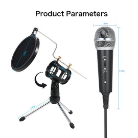 Condenser Microphone with Stand - yourpcpartsstore