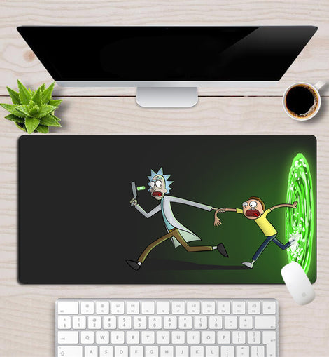 Custom Rick And Morty Mouse Pad - yourpcpartsstore