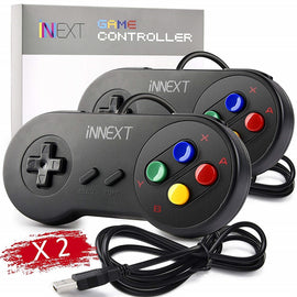 Wired USB Gamepad 2pcs SNES - yourpcpartsstore