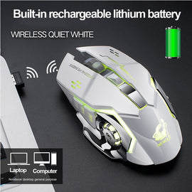 Rechargeable Wireless LED Mouse - yourpcpartsstore