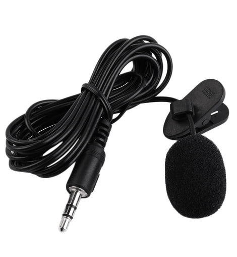 3.5mm Clip-on Lapel Lavalier Microphone - yourpcpartsstore