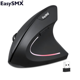 2400 DPI Wireless Vertical Mouse - yourpcpartsstore