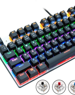 87/104 keys Anti-ghosting Backlit Gaming Keyboard - yourpcpartsstore