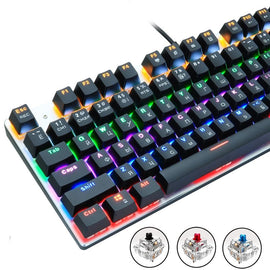 87/104 keys Anti-ghosting Backlit Gaming Keyboard - yourpcpartsstore